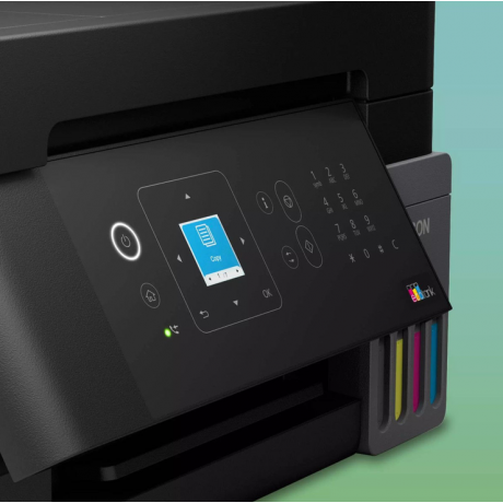 EPSON EcoTank L5390 Πολυμηχάνημα A4 με δοχεία μελανιού AirPrint, Wi-Fi και οθόνη LCD EPSON EcoTank L5390 Πολυμηχάνημα A4 με δοχεία μελανιού AirPrint, Wi-Fi και οθόνη LCD